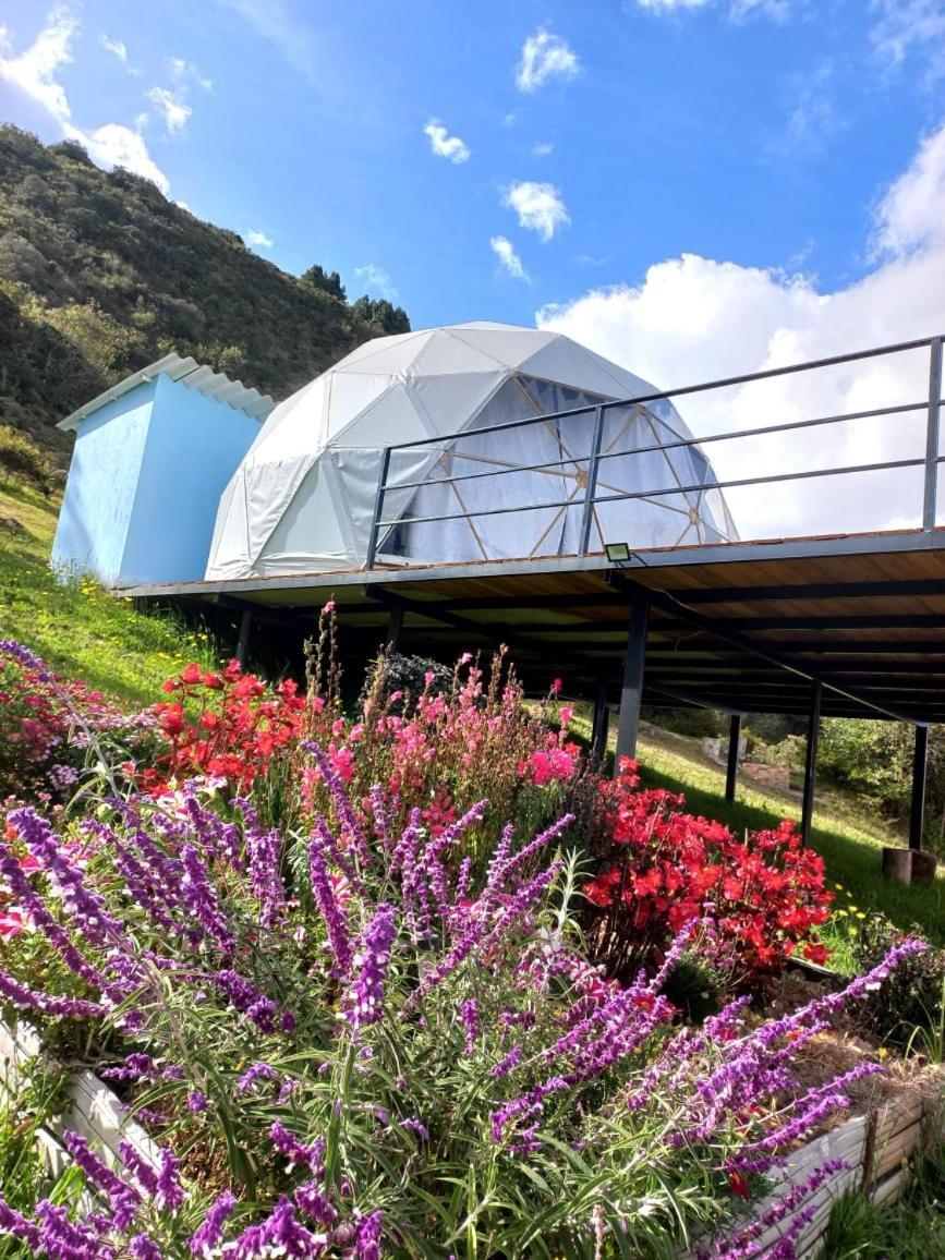 Glamping Hermoso Amanecer Guatavita Exterior foto